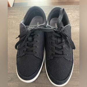 Allbirds women’s canvas Pacer sneaker black EUC size 7